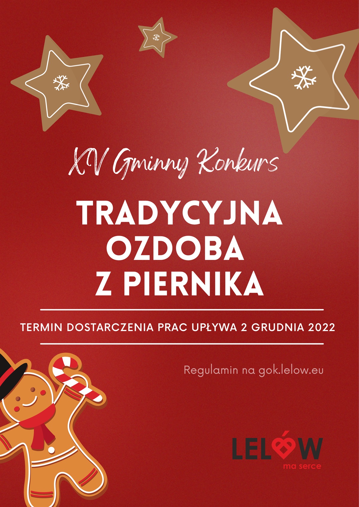 XV Gminny konkurs „Tradycyjna ozdoba z piernika”